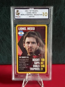 Lionel Messi World Football Megastar 2013 Argentina Legend Pro Grade Gem Mint 10 - Bild 1 von 2