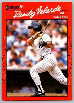 1990 Donruss Randy Velarde New York Yankees #630 - Image 1 of 2