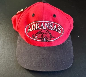Cappello berretto Arkansas Razorback SnapBack running hog nuovo con etichette JJ of Dallas - Foto 1 di 5