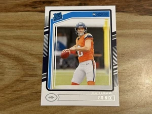 2024 Panini Donruss Bo Nix Rated Rookie #369 Card - Picture 1 of 2