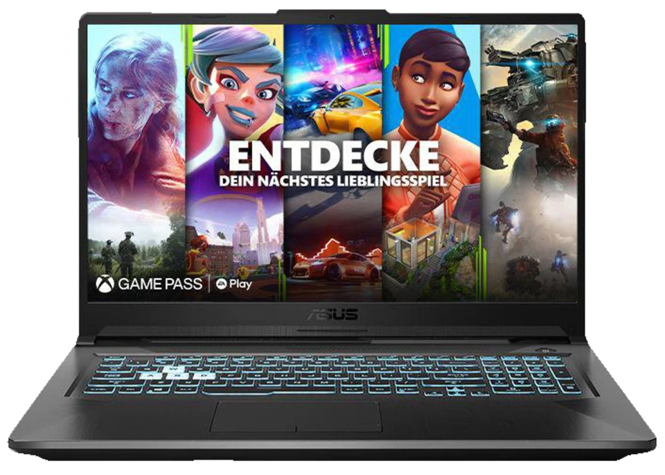 ASUS TUF Gaming A17 FA706QM-HX008W 17,3 Zoll (1TB SSD, AMD Ryzen 7 5800H, 3,20GHz, 16GB RAM, NVIDIA GeForce RTX 3060) Notebook - Graphite Black (90NR05Z5-M000V0)