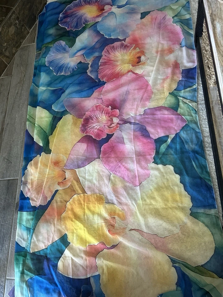 NUEVO SIN ETIQUETAS Falda Floral Sarong Nadar Playa Encubrimiento Estampado Floral  Foto 1 de 1