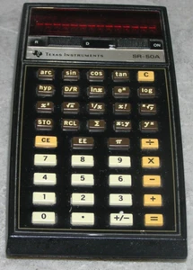 Vintage Texas Instruments SR-50A Slide Rule Calculator Untested As Is Parts - Picture 1 of 2