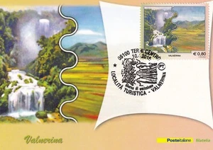 VALNERINA (TR) CARTOLINA FILATELICA 2015 MAXIMUM CARD - Bild 1 von 1
