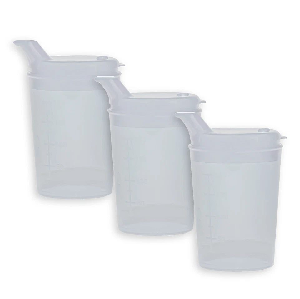 Schnabelbecher transparent Öffnung 12 X10 Mm Schnabeltasse Trinkbecher