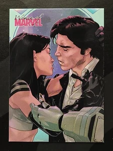 MARVEL 2013 WOMEN OF MARVEL SERIES 2 EMBRACE INSERT E36 X23 & HELLION - NM - Picture 1 of 2