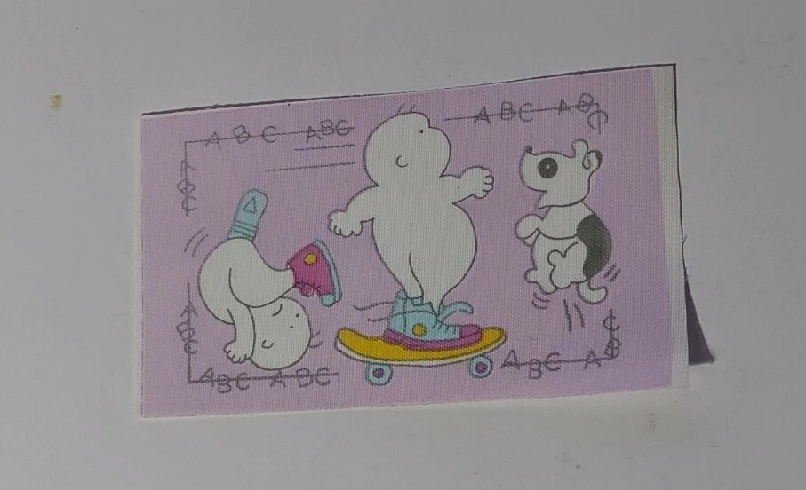 Vintage Baby Toddler Label Sew On Patch Tag Handmade Clothing - Image 1 of 2