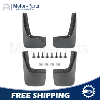 4 para-lamas dianteiros e traseiros laterais protetores contra respingos adequados para Jeep Liberty KK 2008-2012 - Imagem 1 de 4