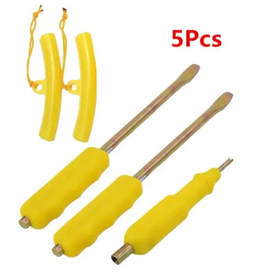 Motorcycle Wheel Tire Changing Levers Spoon Rim Protector Tire Repair Tool kit - Image 1 of 4