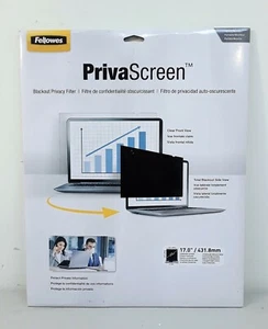 Fellowes 17" Standard-PrivaScree Blackout Privacy Filter #3984 - Picture 1 of 1