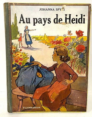 Ancien Livre Jeunesse Flammarion Au Pays de Heidi - Photo 1/4