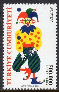 EUROPA 2002 - Turkey - The Circus - MNH Set - Picture 1 of 2