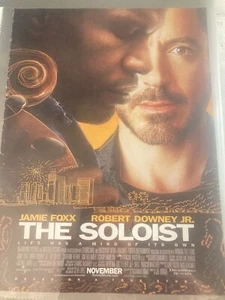 2008 Print Ad For 2008 Movie The Soloist With Robert Downey Jr. Free Shipping - Picture 1 of 3