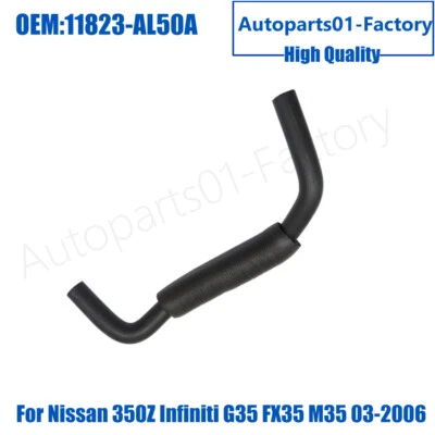 11823-AL50A Crankcase Breather PCV Hose for Nissan 350Z Infiniti G35 FX35 M35 - Image 1 of 4