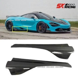 For McLaren 720S Coupe 2017-2022 Side Skirts Set Of New Style Real Carbon Fiber - Bild 1 von 21