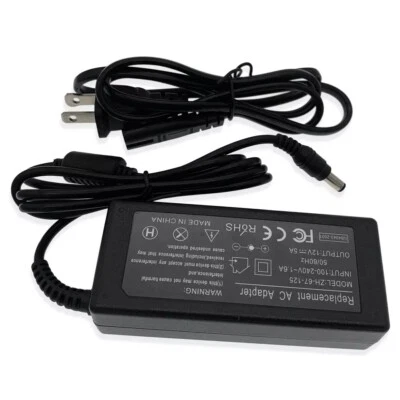 AC/DC Adapter for Cisco Meraki MX64 MX64W MX64W-HW Cloud Power Supply Cord - Image 1 of 4
