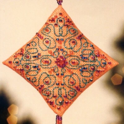 Sorbete de mandarina pequeño kit de cuentas de diamante atesorado Mill Hill 2013 Foto 1 de 3