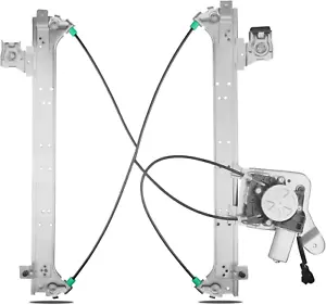 Rear Driver Side Power Window Regulator with Motor Assembly Replacement for Chev - Picture 1 of 12