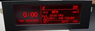 Afficheur multifonction JCE-EMF C téléphone Citroen C3 C3 Pluriel 96637304XT-00 - Photo 1/4