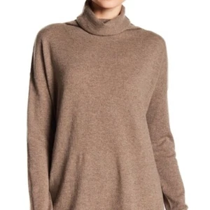 W740 NWT VINCE 100% CASHMERE TURTLENECK WOMEN SWEATER SIZE XS $320 - Picture 1 of 3