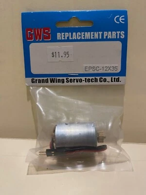 Система питания GWS 370 K (MO. 4X20T) ДВИГАТЕЛЬ С ШЕСТЕРНЕЙ GW/EPSC-12X35 только двигатель - Изображение 1 из 2