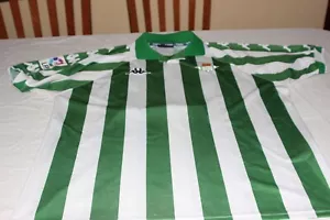 VINTAGE REAL BETIS PLAYER OFFICIAL SHIRT No. 16 DENILSON KAPPA S/XL - Picture 1 of 6
