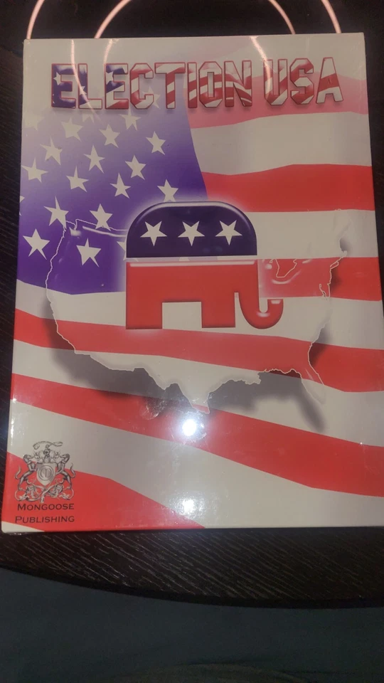 Vtg 2004 * Election USA * Board Game Republican Strategy Economy Diplomacy NEW - Image 1 of 4
