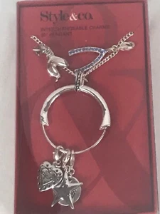 Styles and Co Interchangeable charm necklace - Picture 1 of 2
