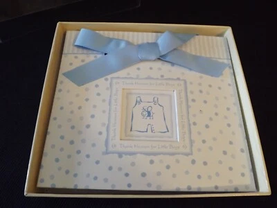 C. R. Gibson "Thank Heaven For Little Boys" álbum de fotos de lujo Baby BRAG BOOK  Foto 1 de 4