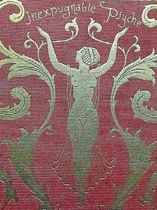 George Barbier Inexpugnable Psyché Couverture soie de la Guirlande des Mois 1918 - Picture 1 of 7