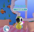 Rainbow Shiny?  Robux Parrot ?? Overlook Bay Limited  Pet (Out Of Game)