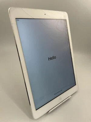 Apple iPad Air 1st Gen A1474 Silver 9.7 iOS Tablet Spares And Repairs Cracked #C - Image 1 of 4