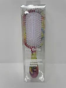 Conair The Knot Dr. Pro Brite Wet & Dry Hair Detangler Brush Tye Dye Love Design - Picture 1 of 6