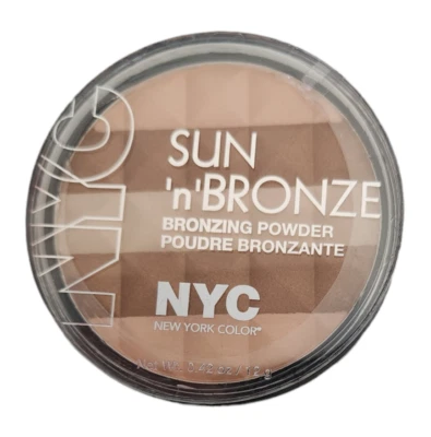 NYC New York Color Sun n Bronze Bronzing Powder 706 Hampton's Radiance Sealed - Image 1 of 2