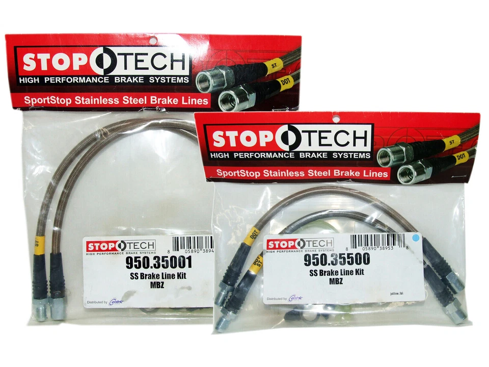 Kit de línea de freno delantero y trasero de acero inoxidable StopTech para Mercedes-Benz 1994-2009 Foto 1 de 1