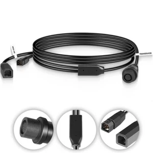 720107-1 Transducer Adapter Cable Fitment for Helix 15 12 10 9 8 Fish Finders - Picture 1 of 9