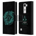Assassin's Creed Valhalla Compositions Patterns Leather Book Case Lg Phones 2