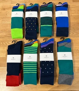 Hackett 3er-Pack Socken Kleid Multi Einheitsgröße brandneu mit Etikett UVP £ 40 Geschenke - Bild 1 von 19