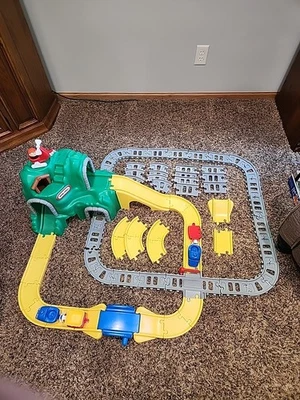 Vintage Little Tikes Peak Road & Rail Train Track Green Mountain Tracks And Road - Image 1 of 4