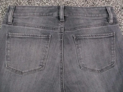 Talbots Jeans Womens 2P Gray Flawless Five-Pocket Slim Ankle Curvy Denim 28x24 - Image 1 of 4