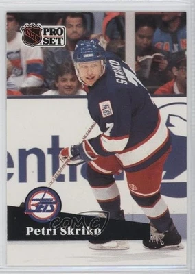 1991-92 Pro Set Petri Skriko #517 - Image 1 of 2