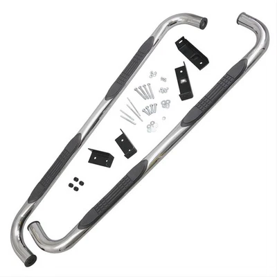 Summit Racing Step Bars Stainless Polished Ford F-250/F-350 Super Duty Pickup Pr - Image 1 of 3