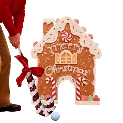 Juego de Golf Pan de Jengibre Navidad Mini-Campo de Golf Portátil Juguete de Golf Foto 1 de 4