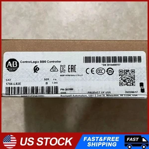 New Factory Sealed AB 1756-L82E SER B ControlLogix 5580 Controller 1756L82E - Picture 1 of 5