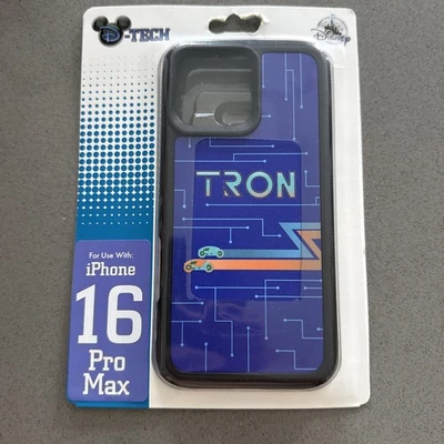 DISNEY PARKS TRON Lightcycle & Grid iPHONE 16 Pro Max Case New - Image 1 of 3