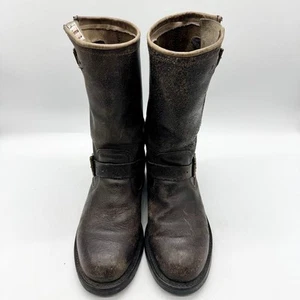 CHIPPEWA 27921 Botas de Ingeniero Bombardero Cuero Marrón Talla 7.5E De Colección - Imagen 1 de 15