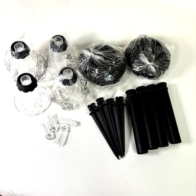 Westinghouse 4 luces LED solares luces de paisaje 1 lumen negro - nuevo Foto 1 de 4