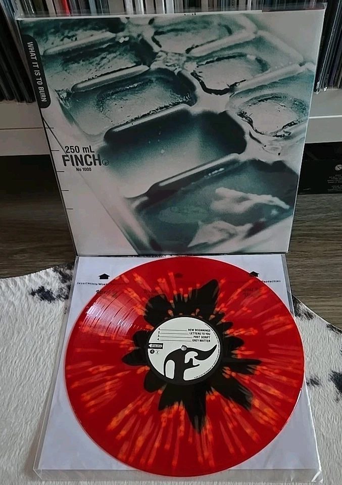 Finch What It Is To Burn 20th Anniversary Limited Run Vinyl Record Red Splatter - Image 1 of 1