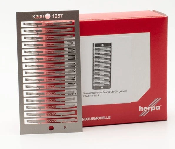 HERPA - Protector de virutas perforado para SCANIA CR/CS 15 piezas - 1/87 - H... - Imagen 1 de 1