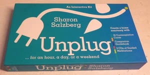 Unplug Sharon Salzberg An Interactive Kit for an Hour a Day or Weekend w/ Cards - Imagen 1 de 13